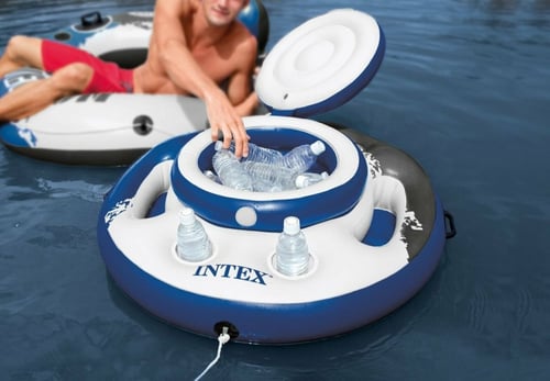 Intex Mega Chill Floating Inflatable Cooler (56822...