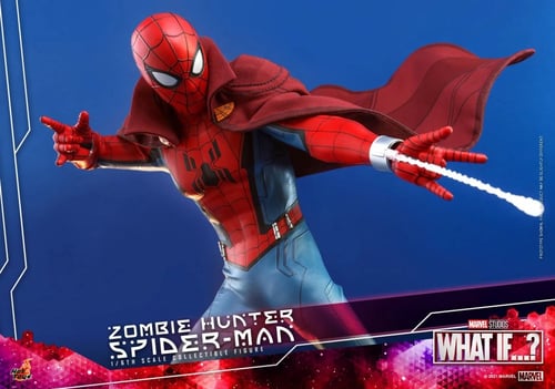 WHAT IF...? - ZOMBIE HUNTER SPIDEY SIXTH SCALE FIG...