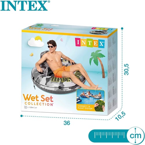 Intex River Run™ 1 Inflatable Floating Lake Tube -...