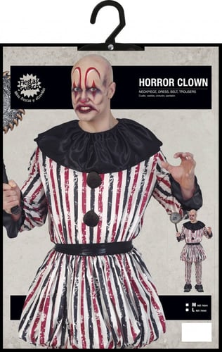 CLOWN TERROR ADULT MALE 52-54 L (79342)