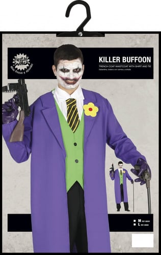 ADULT ASSASSIN JESTER SIZE L 52-54 (88060)