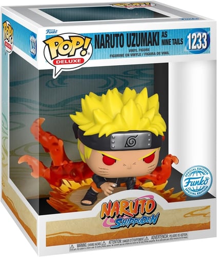 Funko Pop Deluxe - Naruto (1233) Naruto Uzumaki as...