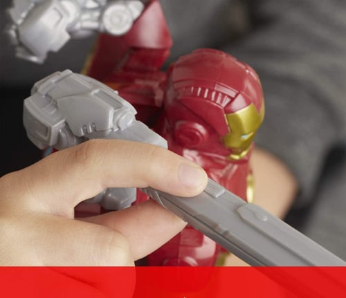 Avengers Marvel Titan Hero Series Blast Gear Iron...