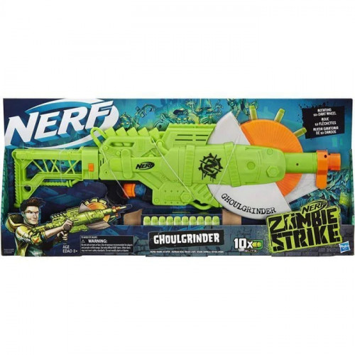 Nerf Zombie Strike Ghoulgrinder Blaster