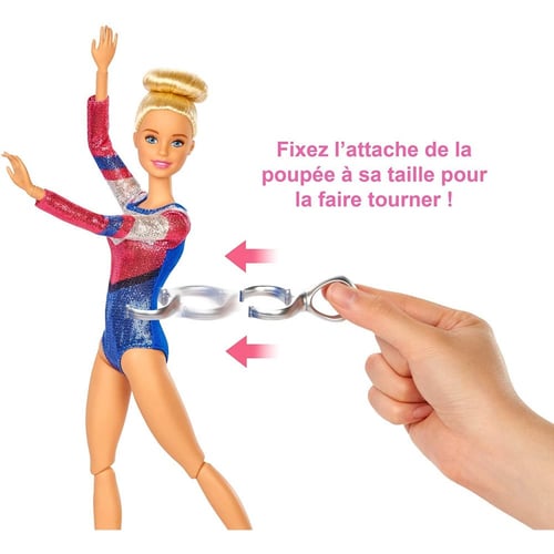 Barbie Gymnastics Doll and Playset