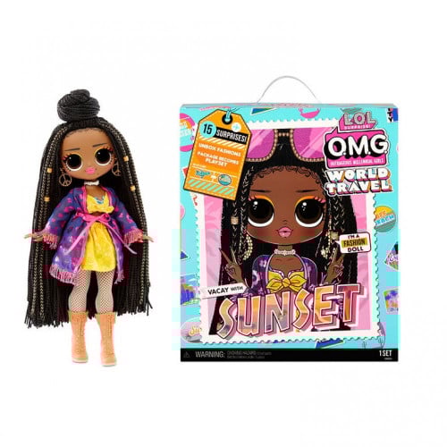 LOL Surprise OMG World Travel Sunset Fashion Doll...