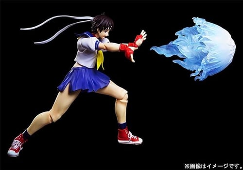 S.H.FIGUARTS STREET FIGHTER SAKURA KASUGANO BY BAN...