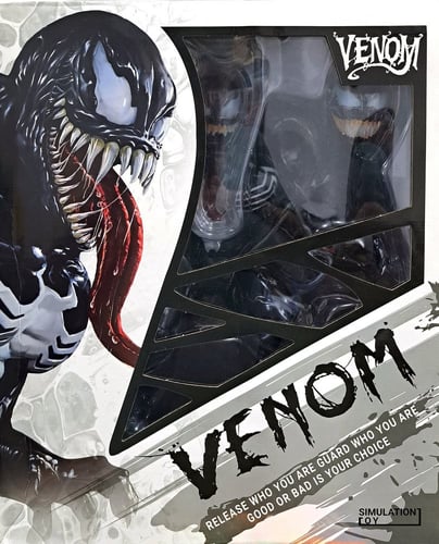 VENOM Big Size 33 CM (with 2 Head) (1Pcs)