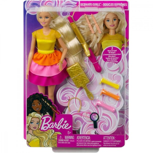 Barbie Ultimate Curls Doll & Accessories باربي