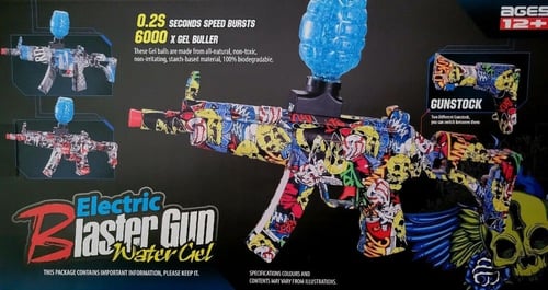 مسدس كرات ماء Electric Blaster Gun Water Gel (AX10...