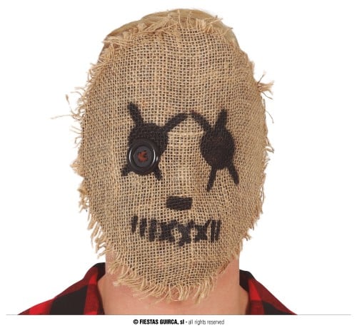 RAG DOLL MASK, PVC (20003)