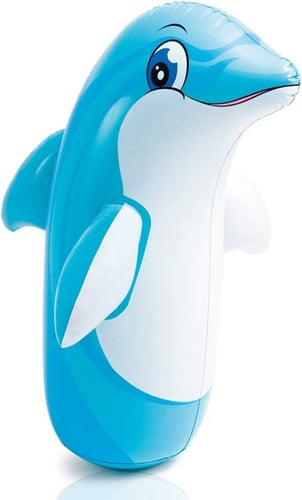 Intex 3D Inflatable Tiger Bop Bags Toy (44669) (1P...