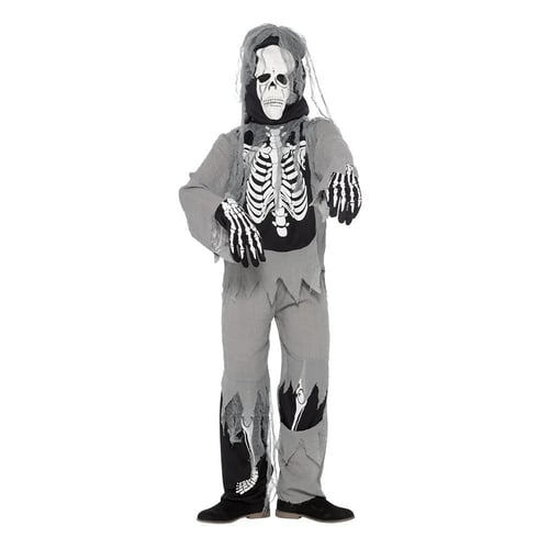Mad Costumes Ghostly Skeleton Kids Halloween Costu...