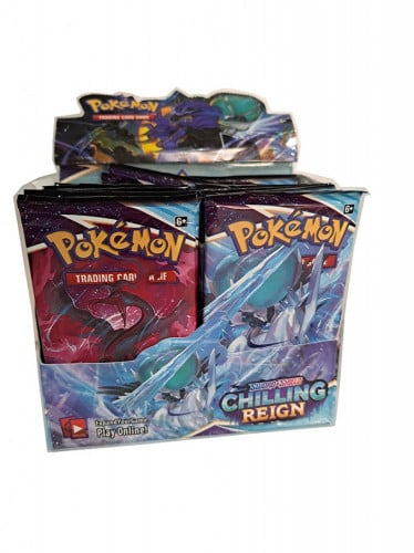 Pokemon Cards - Sowrd & Shield Chiling Reign (1Pcs...