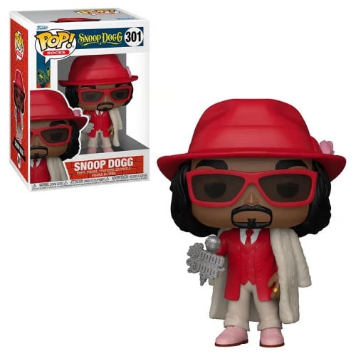 Funko Pop - SNOOP DOGG (301) SNOOP DOGG IN FUR COA...