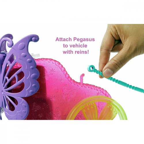 Barbie Dreamtopia Princess, Pegasus & Chariot بارب...