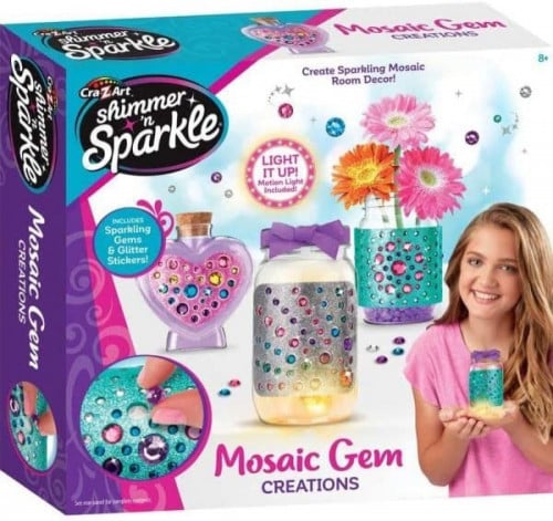 Cra-Z-Art Shimmer N Sparkle Mosaic Gem Creations