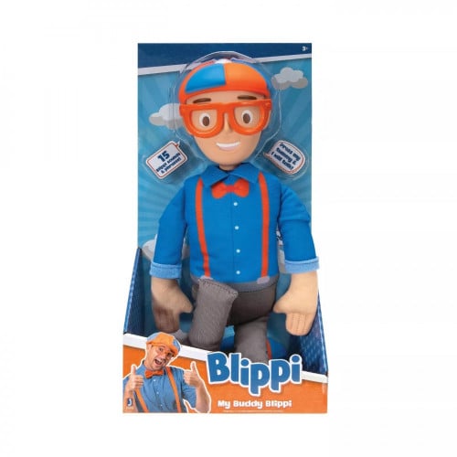 Blippi My Buddy Blippi Plush with Sound Effects