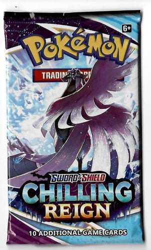 Pokemon Cards - Sowrd & Shield Chiling Reign (1Pcs...