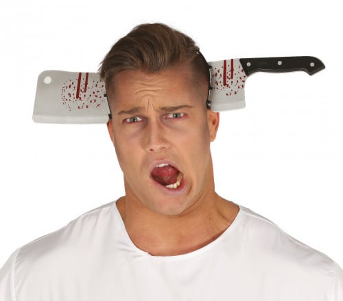 BLOODY BUTCHER KNIFE TIARA 35 CM (26153)