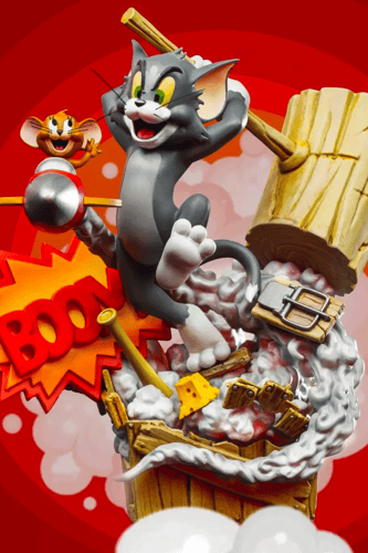 TOM & JERRY PRIME SCALE 1/3 BY IRON STUDIOS