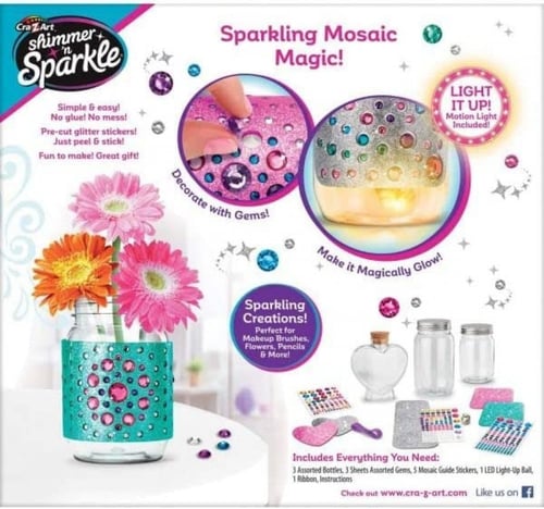 Cra-Z-Art Shimmer N Sparkle Mosaic Gem Creations