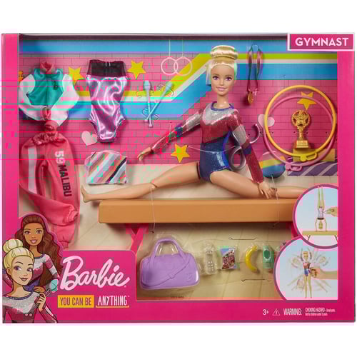 Barbie Gymnastics Doll and Playset