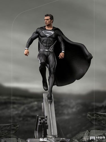 ZACK SNYDER’S JUSTICE LEAGUE - SUPERMAN BLACK ART...