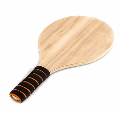 Beach Ball Wooden Racket (1Pcs)