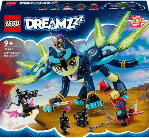 LEGO DREAMZzz - Zoey and Zian the Cat-Owl (71476)