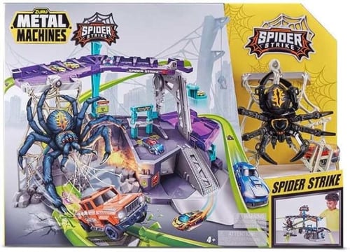 Zuru Metal Machines - Spider Strike Garage Playset