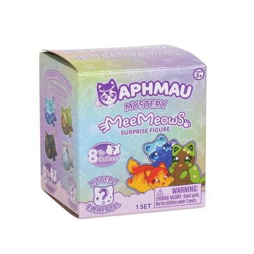 (1 Pcs) Aphmau Mystery MeeMeow Figures Elemental