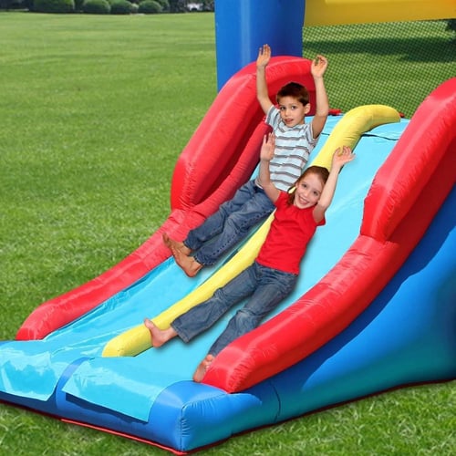 حلبة سباق نطاطة (Happy Hop Inflatable Playground)