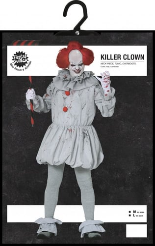 ADULT KILLER CLOWN SIZE 52-54 (88370)
