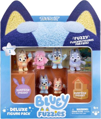 مجموعة مجسمات "Bluey Fuzzies" الفاخرة