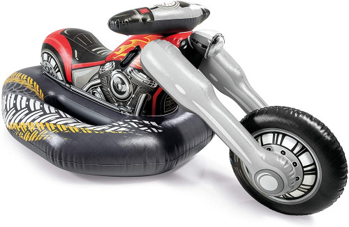 Intex Cruiser Motorbike Ride-On Inflatable Pool Fl...