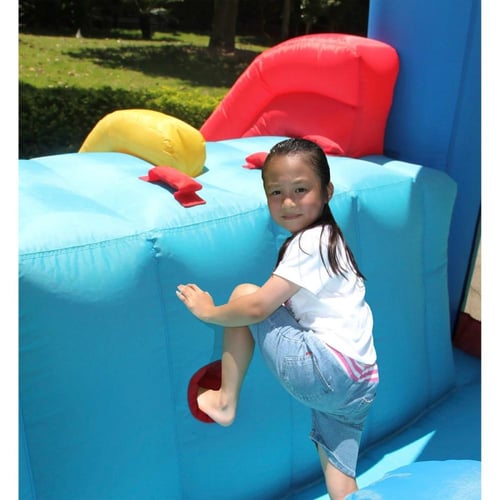 حلبة سباق نطاطة (Happy Hop Inflatable Playground)