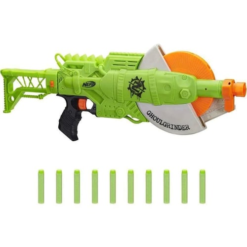 Nerf Zombie Strike Ghoulgrinder Blaster