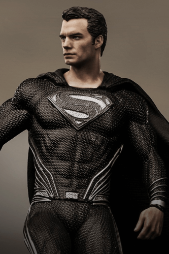 ZACK SNYDER’S JUSTICE LEAGUE - SUPERMAN BLACK ART...
