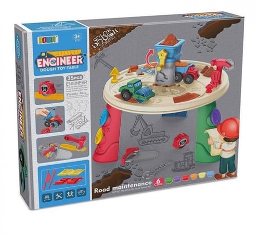 Engineer Dough Toy Table