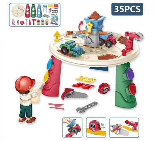 Engineer Dough Toy Table