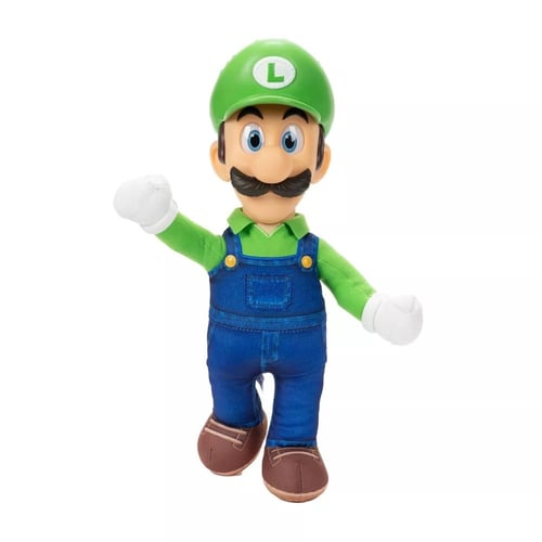 Super Mario Bros. Movie Luigi Poseable Plush
