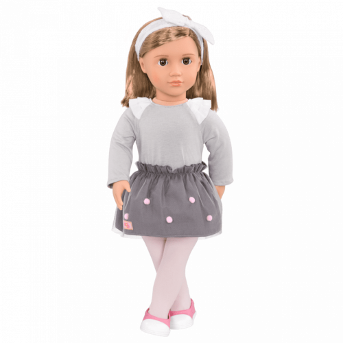 Our Generation Doll Bina - with PomPom Skirt