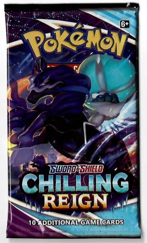 Pokemon Cards - Sowrd & Shield Chiling Reign (1Pcs...