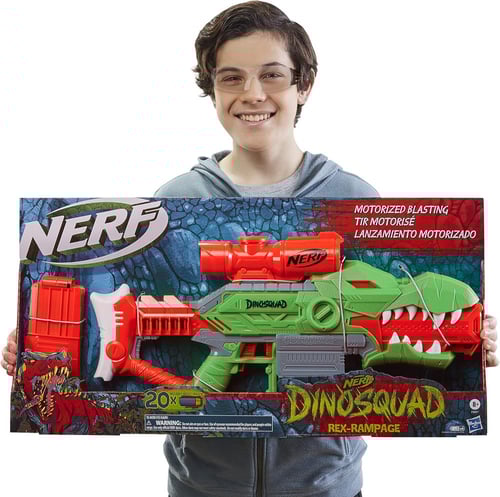 Nerf Dinosquad Rex-Rampage Motorized Dart Blaster
