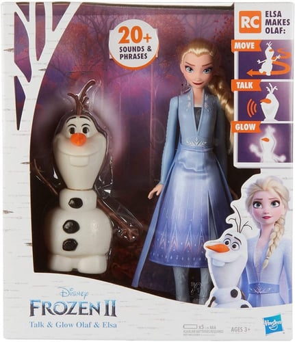 Disney Frozen 2 Talk And Glow Olaf And Elsa
