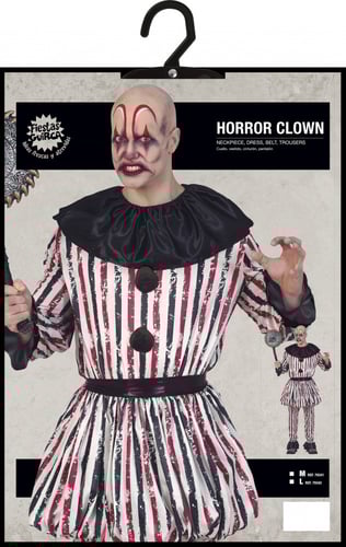 CLOWN TERROR ADULT MALE 48-50 M (79341)