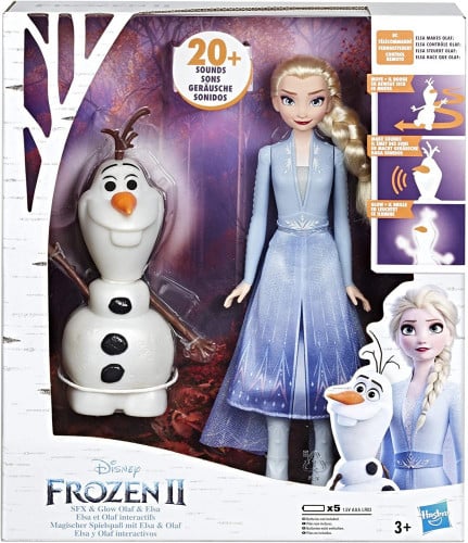 Disney Frozen 2 Talk And Glow Olaf And Elsa