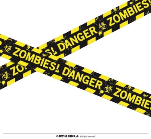 ZOMBIE POLICE RIBBON, 600 CM (19642)