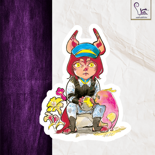 ملصقات - كليلة ودمنة
